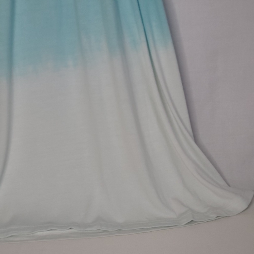 NWT Santiki Lexi Tank Sundress Ombre Blue White Boho Beach Adjustable Sz Large - Picture 10 of 10